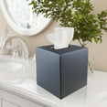 thumbnail image 5 of nu steel Basic Square Luxury Tissue Box Holder, Matt black  TG9H-MATBLK, 5 of 5