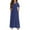 #A56-Dark Blue, variant on Girls Summer Dress Kids Casual Solid Color Short Sleeve Maxi Dress Cute Crew Neck Sundresses Summer Swing Dresses with Pocketss 13-14 Years,Hot Pink