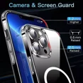 thumbnail image 4 of Kit Funda Para iPhone Magsafe Cargador Mica Camara Pantalla, 4 of 8