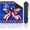 Color2, variant on Mahjong Mat with Bag, 31.5 x 31.5 Inch Non Slip Patriotic Red White Blue Fireworks Star Border Ribbon Accents , Gaming Pad for Mahjong, Poker, Dominoes, Card and Board Tile Games