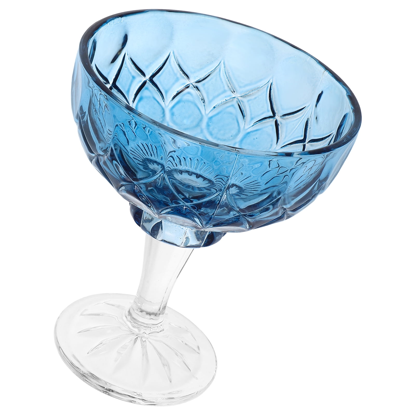 FOLOYORI embossed bowl Dessert Bowl Glass Serving Salads for Restaurant Owners in Restaurants 1Set