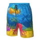 thumbnail image 4 of Fotbe Submarine And Landscape Trajes de Baño Estampados para Hombre, Shorts de Verano de Secado Rápido, Ropa de Playa, Bañadores-Large, 4 of 6
