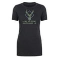 thumbnail image 2 of I like Big big bucks Ladies Funny T-shirt, Graphic T-shirts for Women - Charcoal MH200WFUN S11 3XL, 2 of 3