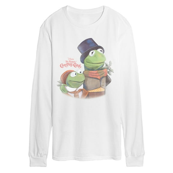 The Muppets - Christmas Tonal Washed - Men's Long Sleeve Graphic T-Shirt