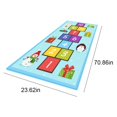 thumbnail image 4 of Hopscotch Kids Runner Rug Soft Plush Play Mat Non-Slip Garden Numbers Collection Educational & Fun Throw Rugs for Boys&Girls Playroom Bedroom Best Gift, 4 of 5