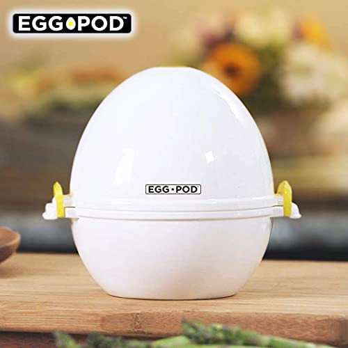 Eggpod Egg Cooker Wireless Microwave Hardboiled Egg Maker Cooker Egg Boiler  & Steamer 4 Perfectly-Cooked Hard Boiled Eggs Tool - AliExpress