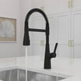 thumbnail image 4 of Pfister Lg529-Nec Neera 1.8 GPM Single Hole Pre-Rinse Pull Down Kitchen Faucet - Black, 4 of 5