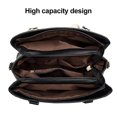 thumbnail image 4 of Bolso bandolera de cuero artificial para citas, adecuado para el trabajo y viajes, bolso de hombro de gran capacidad., 4 of 5