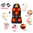 thumbnail image 4 of 8 Modes Electric Neck and Back Massager Pad Car Massage Chair Recliner Heat Pad, 4 of 5
