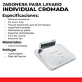 thumbnail image 3 of Soporte Para Jabonera De Pared Individual Fisurada DICA 5008, 3 of 6