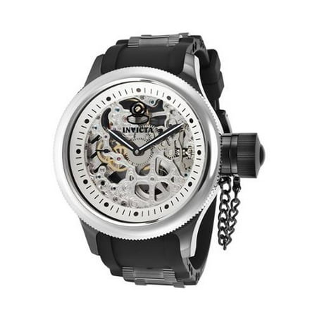 Men's Russian Diver Mechanical Silver-Tone Dial Silver-Tone (Best Affordable Mechanical Watches)