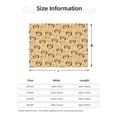 thumbnail image 2 of Throw Blanket for Couch, love Cute Dog Puppy Super Soft Fuzzy Comfy Warm Throw Blanket, Cuteness Lightweight Cozy Plush Flannel Blanket & Throws for Sofa and Bed All Season, 2 of 5