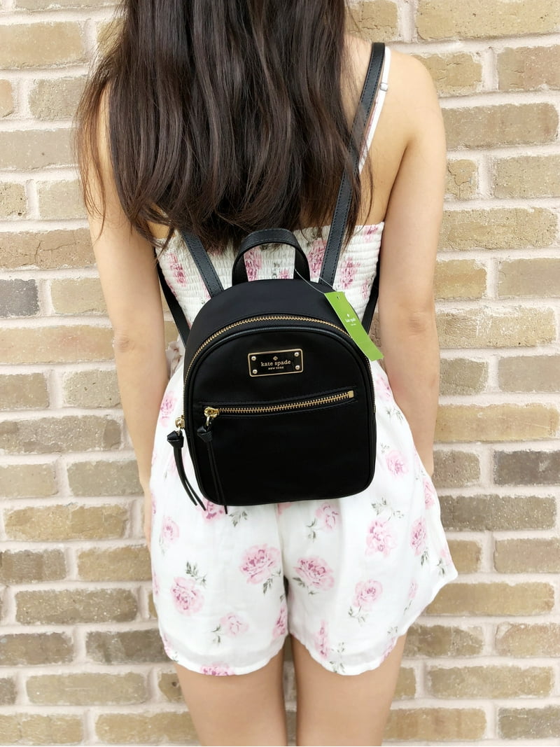 kate spade new york mini bradley wilson road backpack Back Pack Bag in Black sophisticated and lightweight Kate Spade Wilson Road Bradley