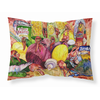 Crawfish with Spices and Corn Fabric Standard Pillowcase-30 x 20.5-