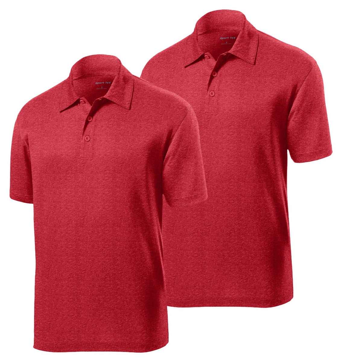 Sport Tek Mens Lightweight Polo T Shirt, Pack of 2