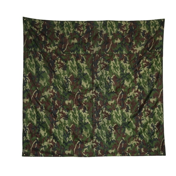 Camouflage Outdoor Portable Lightweight Rainproof Mat RainTent Tarp Shelter (2*2m)