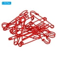 thumbnail image 3 of Uxcell Épingles de Sûreté 2,95 Pouces Grandes Épingles à Coudre en Métal Rouges 15 Pcs, 3 of 5