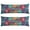 Tribal Rus, variant on Minimalist Cannabis Body Pillow Cover 20x54 - Invisible Zipper Long Pillow Case - Soft & Breathable Weed Aesthetic - Machine Washable for Maternity & Home Use