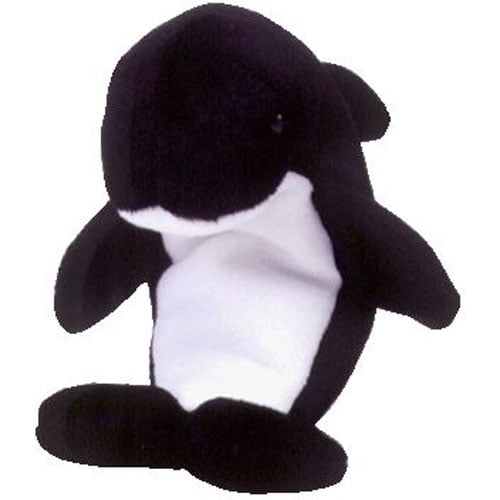 Ty Beanie Babies Waves the Orca Whale Plush Toys 4084 for sale online 