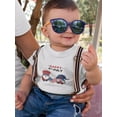 thumbnail image 2 of Happy 4Th Of July Gnomes T-Shirt Infant -Image by Shutterstock,  24 Months, 2 of 4