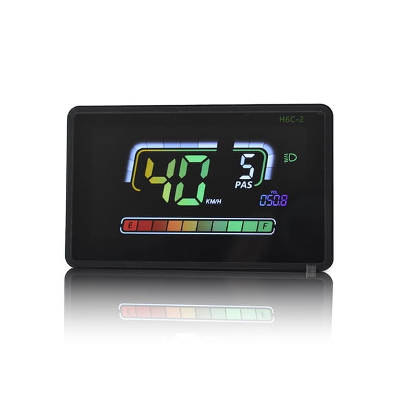Ebike LCD Display 5PIN, UART No. 2 Protocol, Colorful Display Panel Screen Speedometer Odometer