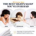 thumbnail image 3 of Pillows EverSnug, juego de 2 camas queen size, con capa ajustable, 3 of 5