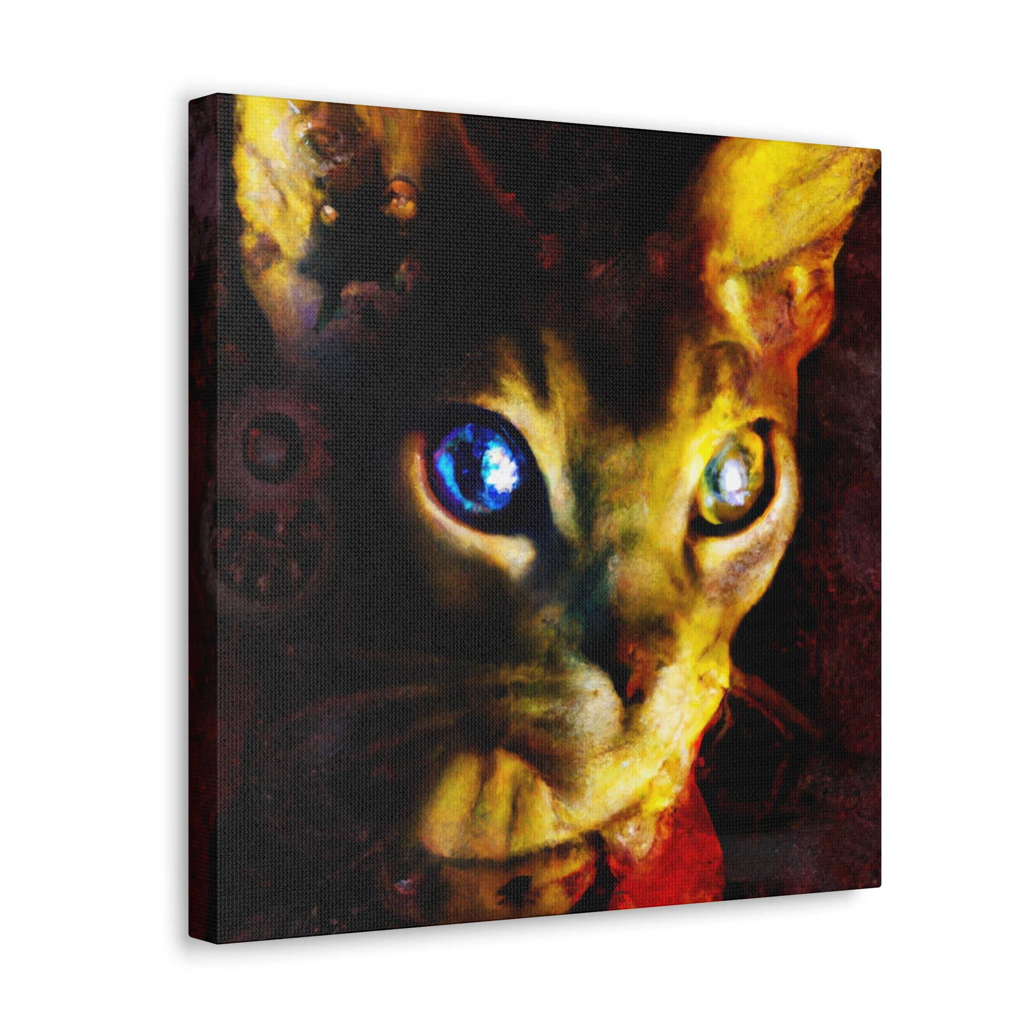 "Abyssinian Steampunk Dream" - Canvas