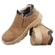 thumbnail image 1 of Zapatos De Trabajo Antideslizantes Para Hombre, Cómodos Y Transpirables Con Puntera De Acero De Gamuza, Resistentes Al Calor Para La Industria De Almacenes De Construcción, 1 of 7