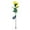 Yellow, variant on Lksixu Solar Lights For Outside,LED Outdoor Light Waterproof LED Outdoor Garden Garden Solar Rose Simulation Lights (double-headed) Night Light For Garden Yard Pathway