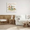 thumbnail image 3 of Stupell Industries Welcome Pumpkin Patch Gnome Fairy Tales & Fantasy Painting Gallery Wrapped Canvas Art Print Wall Art, 30 x 30, 3 of 8