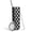 Black & White-2, variant on Black & White Dots Skinny Tumbler 20oz - Double Wall Vacuum Insulated Tumbler- Insulated Travel Coffee Mug