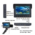thumbnail image 4 of Portable Video Fish Finder Underwater Fishing Camera Kit 12 PCS LED Lights Video Fish Finder Lake 4.3 Inch Underwater Camera ,High Definition, 4 of 7