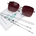 thumbnail image 2 of Cadena de gafas CHAO para mujer con joyería cordón para gafas de sol y lectura, 2 of 4