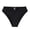 Black, variant on Staron Women's Bikini Swim Bottoms Solid Color Ruffle Swim Shorts Casual Pool Beach Swimsuit, White L