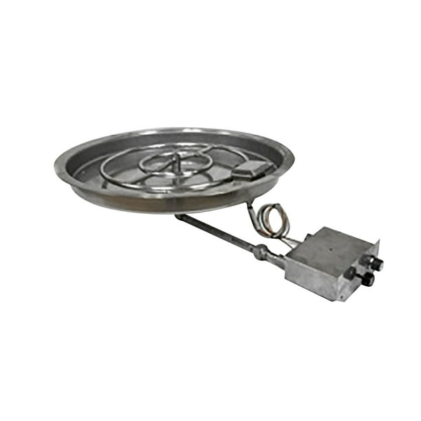 Hpc Spark Ignite Flame Sensing Fire Pit, Fire Pit Pan And Burner