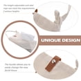 thumbnail image 2 of OULII 1Pc Automobile Tissue Holder Car Accessories Tissue Holder White Canvas, 2 of 8