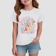 thumbnail image 2 of Yindaity Girls and Toddlers' Long Sleeve Ruffle T-Shirt Girls' Tops, Tees & Blouses White,11-12 Years, 2 of 5
