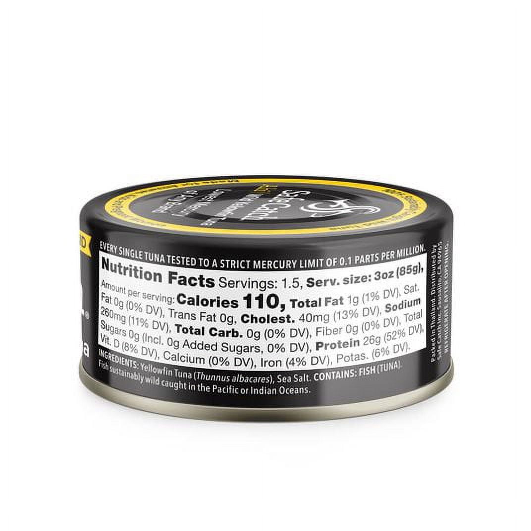 Safe Catch Tuna, Wild Ahi Yellowfin - 6 x 15 oz