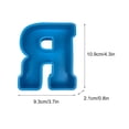 thumbnail image 2 of Molde para hornear pasteles con alfabeto, molde de silicona con letras en inglés, letras del alfabeto 3D Wmkox8yii  FHAKJF2307, 2 of 2