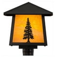 thumbnail image 5 of Meyda Tiffany 156820 Stillwater 14" Tall Post Light - Brown, 5 of 6