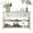 White, variant on UWR-Nite Console Table, Retro Modern Design Sofa Table with Pine Solid Wood Frame and Legs, 2 Open Shelves, Entryway Table for Living Room