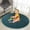 Navy, variant on Suncoda Bathroom Rugs, Round Rugs Thick Plush Carpet Mat Computer Swivel Chair Hanging Basket Floor Mat Carpet Mat Suitable For Study Cloakroom Living Room Carpet Mat Size 100 Cm