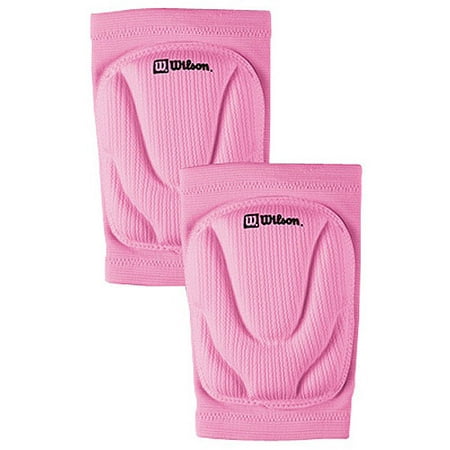 Wilson Standard Knee Pads, Junior Size, Pink (Best Volleyball Knee Pads)