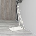 thumbnail image 4 of Soporte de vacío Soporte de almacenamiento de metal Ahorro de espacio 3 niveles Aspiradora de mano duradera Blanco, 4 of 7