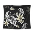 thumbnail image 1 of Hawaiian Butterfly Plumeria Polynesian Tapestry - AH, 1 of 3