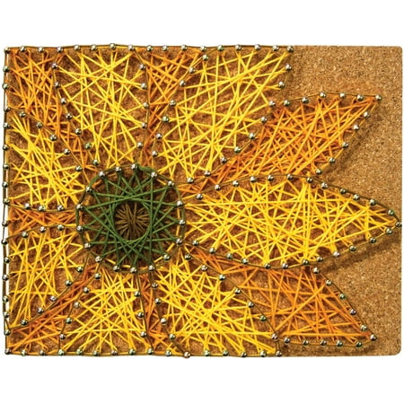 Pretty Flower Bed - Pretty Twisted String Art DIY Kit-Spring Flower