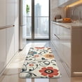 thumbnail image 4 of Pioneer Flower Floral Print Pattern Kitchen Rug Mat,Kitchen Runner Rugs Non Skid Washable,Decorative Kitchen Floor Mats for Kitchen,Sink,Laundry,17"x47.2", 4 of 7