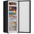 thumbnail image 3 of BANGSON 7.0 Cu.ft Upright Freezer,Convertible Upright Freezer/Refrigerator, Garage Ready Single Door Compact Freezer for Kitchen, Apartment, Office - Silver, 3 of 7