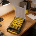 thumbnail image 6 of Lerpwige Stackable Tool Case Feature 14 Individual Compartments And Clear Cover Perfect For Mechanics And Technicians, 6 of 8