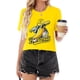 thumbnail image 4 of Camiseta Talovee Baseball Mom para mujer, amarilla, XXL, 4 of 4